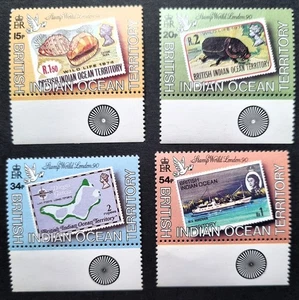 1990 BRITISH INDIAN OCEAN TERRITORY SG102/5 1990 STAMP WORLD LONDON UM / MNH - Bild 1 von 1