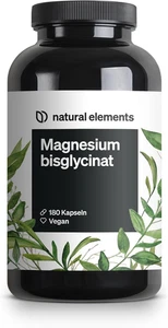 Magnesiumbisglycinat–180 Kapseln–300mg Elementares Magnesium–Hochdosiert & Vegan - Bild 1 von 7