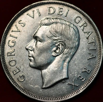 1949 Canada One Dollar Silver Foreign Coin - Image 1 of 2