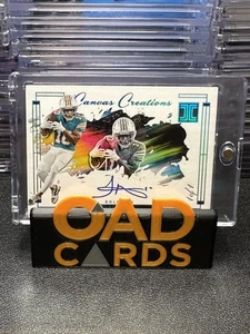 2024 Panini Impeccable Tyreek Hill #CC-THL Canvas Creations Auto 1/1 - Picture 1 of 3
