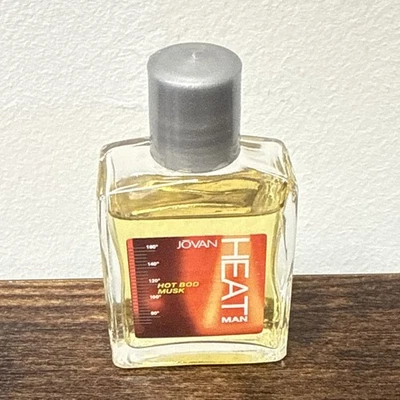 Jovan Heat Man Hot Bod Musk Aftershave/colonia Splash nuevo en caja 0,5 oz sin caja Foto 1 de 2