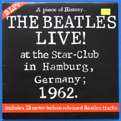 The BEATLES 'LIVE at The STAR Club Hamburg 1962' 1977 UK Double LP * SUPERB * - Image 1 of 4