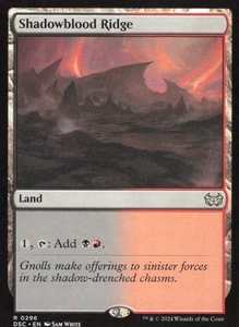 Shadowblood Ridge - Commander: Duskmourn: House of Horror DSC - 296 - MTG Magic - Picture 1 of 2
