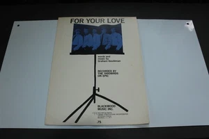 Spartiti musicali vintage 1965 For Your Love registrati dagli Yardbirds su epica - Foto 1 di 5