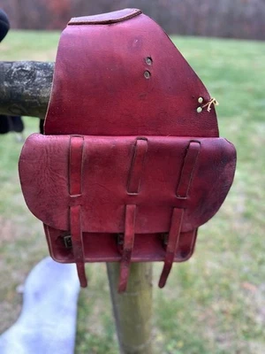 alforjas de cuero western Foto 1 de 4