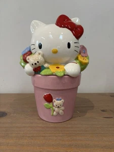 Vintage 1995 Sanrio Hello Kitty rosa 2 Stück Keksdose, RAR - Bild 1 von 7
