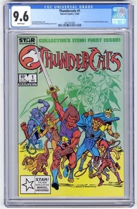 Thundercats #1 CGC 9.6 NM+ HIGH GRADE Marvel Star Comic 1st Lion-O TV SHOW - Picture 1 of 2
