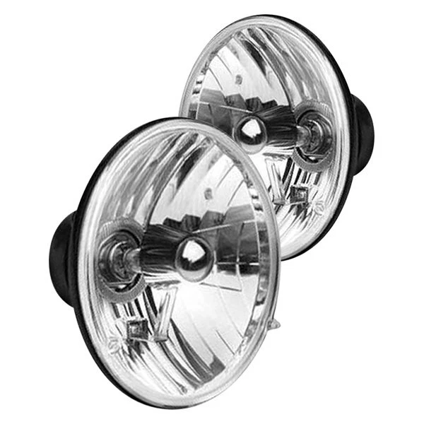 For Ford F-150 1975-1979 Rampage 7" Round Chrome Euro Headlights — 第 1/1 张图片