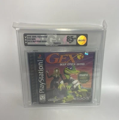 Gex 3: Deep Cover Gecko (Sony PlayStation 1, 1999) PS1 VGA 85+ SEALED - Image 1 of 2