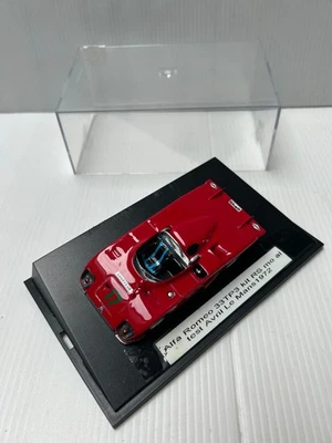 Kit Monté (JPS Starter) Alfa Romeo 33TP3 #17 Essais 24h Le Mans Avril 1972 1/43 - Photo 1/4