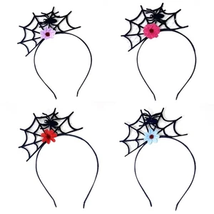 Cute Araneid Headband with Flower Cobweb Cosplay Accessories Araneid Headdress - Picture 1 of 12