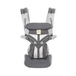 Portabebés Ergobaby Omni 360 en todas las posiciones para recién nacido a niño gris usado en excelente estado - Imagen 1 de 15