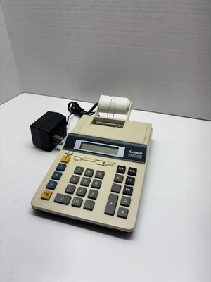 Canon Electric Calculator P20-DX Adding Machine Desktop Tested w/Power Adapter - Image 1 of 3