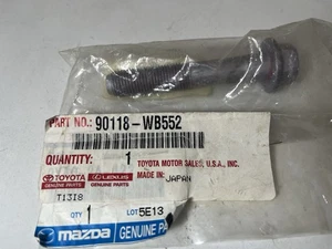 Genuine OEM Toyota 90118-WB552 Lower Control Arm Bolt 16-20 Scion iA Yaris iA - Picture 1 of 7