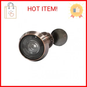 Door Viewer Peephole, Solid Brass 220-degree Door Viewer with Heavy Duty Rotatin - Picture 1 of 2