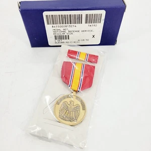 USGI National Defense Service Medal Set Full Size & Ribbon Bar 8455-00-281-3214 - Picture 1 of 4
