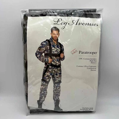 Nuevo Disfraz de Paracaidista Leg Avenue para Hombre - Talla XL Foto 1 de 4