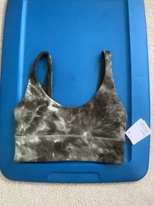 lululemon Stretch ungepolstert olivgrün Wende Align BH Gr.4 Neu mit Etikett - Bild 1 von 3