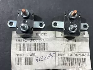 2- Rompedor Littelfuse, 0814015.ZXST, 813015ST, campocorto, 12v, envío gratuito a EE. UU. - Imagen 1 de 6