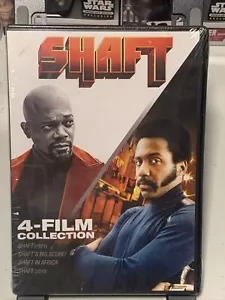 SHAFT: 4-FILM COLLECTION DVD Set Brand New! Richard Roundtree Samuel L. Jackson - Picture 1 of 11