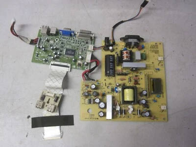 Dell P190Sf Monitor Main Board, Power Supply Board, USB Board and Cables - Image 1 of 4