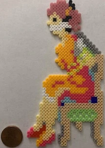 Silvia Kung-Fu Master Mini Cuentas Sprite Perler Artkal Pixel Art Sylvia Novia - Imagen 1 de 1