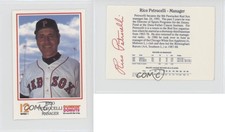1992 Dunkin' Donuts Pawtucket Red Sox Rico Petrocelli