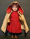 Antique DEP Bisque Composition Mignonette 8.5" Doll - Open Mouth - Sleep Eyes