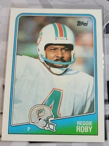 REGGIE ROBY 1988 Topps #195. DOLPHINS - Picture 1 of 2