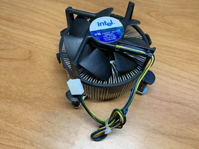 Intel D34223-001 CPU Fan with Aluminium Heatsink Socket LGA 775 4Pin 12VDC 0.60A - Image 1 of 3