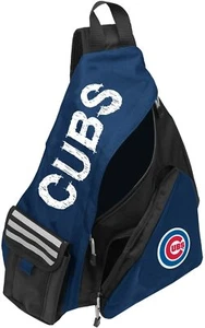 Officially Licensed MLB Chicago Cubs Sling Backpack, Day Bag Carry On Luggage - Picture 1 of 2