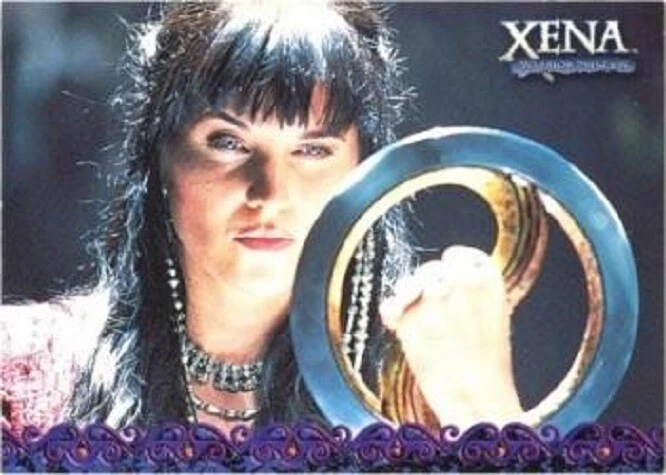 Xena The Warrior Princess Seasons 4 & 5  P1 Promo Card P1 By Rittenhouse - Image 1 of 2