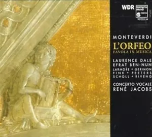 Monteverdi L'Orfeo Jacobs Concerto Vocale Harmonia Mundi 2 CD Box Set - Imagen 1 de 16