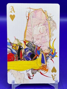 Corazón 1 FINAL FANTASY UNIQLO 35 TRUMP YOSHITAKA AMANO SQUARE ENIX Japonés - Imagen 1 de 3