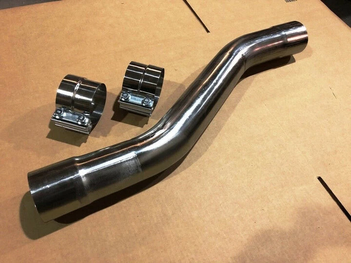 Stainless Steel 3.5" Exhaust Muffler Replacement Pipe 99-06 FOR Ford F250 7.3L - Image 1 of 1