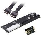 NFHK PCI-E 3.0 M.2 M-key to Oculink SFF-8612 SFF-8611 Host Adapter for GPD
