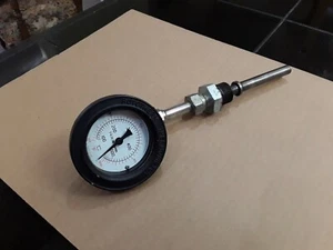 Rototherm Vintage Heating Thermometer Temperature Reading 100-500 C-200-1000 F - Picture 1 of 5