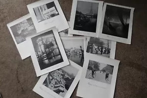 Vintage Black & White Szenen von Paris Drucke wunderbar - Bild 1 von 3