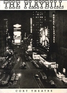 ROOM SERVICE THE CORT THEATRE 1937 PROGRAM - Bild 1 von 1