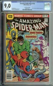 Amazing Spider-Man #158 CGC 9.0 30 Cent Price Variant Rare - Picture 1 of 2