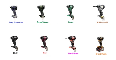 Herramienta atornillador de impacto HIKOKI WH36DC (NNBG) 36V solo placa colores seleccionables nuevo JP Foto 1 de 4