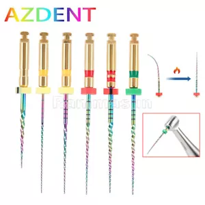 Dental rotierend M3 Regenbogen Niti Feilen Endo thermische Aktivierung Wurzelkanalfeilen - Bild 1 von 19