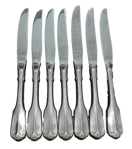 Cuchillo de Cena Oneida Deluxe Gloria Lote de 7 Fiestas Reuniones - Imagen 1 de 2