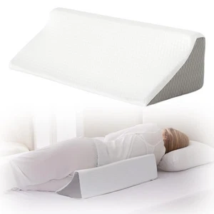 Wedge Pillow for Side Sleeping, Comfort Foam Back Pillow for Side Sleeper, Be... - Picture 1 of 8