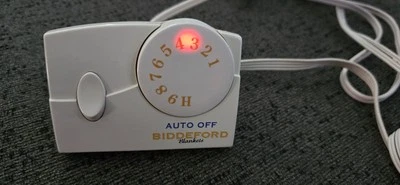 Biddeford TC11BA Electric Heating Blanket 4-Prong Controller  - Image 1 of 4