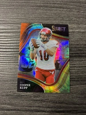 2022 Panini Select Draft Picks Cooper Kupp #144 Field Level Tie-Dye Prizm /25 - Image 1 of 2