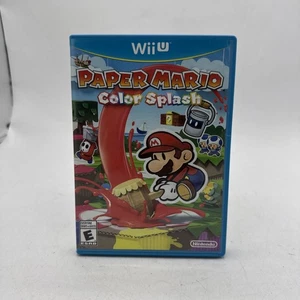 Paper Mario Color Splash (Nintendo Wii U, 2016) en caja original - Imagen 1 de 4
