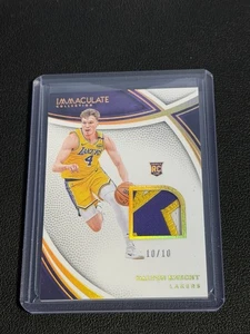 2024-25 Panini Immaculate Collection Dalton Knecht Gold Patch RC Rookie /10 - Bild 1 von 2