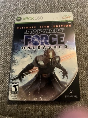 Star Wars:The Force Unleashed Ultimate Sith Edition Steel Case Xbox 360 Game CIB - Image 1 of 3
