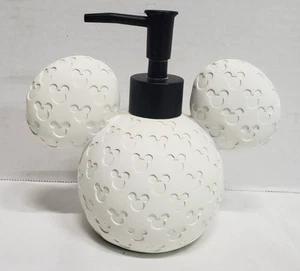 Disney Mickey Maus geformt weiß und schwarz Seife/Lotion Badezimmer Spender - Bild 1 von 12
